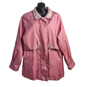 Vintage Chiango by Fleet Street Women's Pink Jacket Size Medium